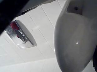 SPY Cam FREE Real Home Video - Voyeur in a Public WC1